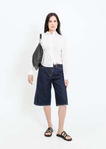 Shorts: DARIO DENIM SHORT / INDIGO