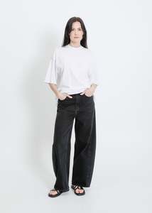 RONNIE OVERSIZE TEE / WHITE