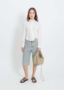 Shirts Shirts By Colour White Shirts: HARDING BLOUSE / WHITE