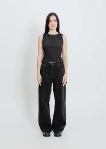 Workwear: WESLEY PLEAT TANK / BLACK
