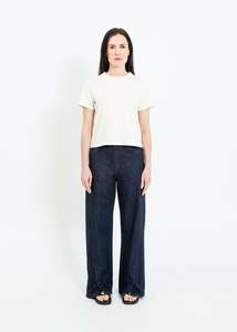 Tanks And Tees: FRANKI TEE / CREAM