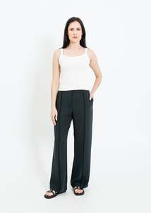 Sale Pants: BISHOP PANT / DARKEST GREEN