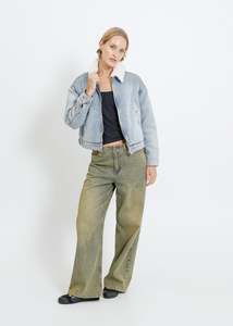 PIP DENIM JACKET / LIGHT INDIGO