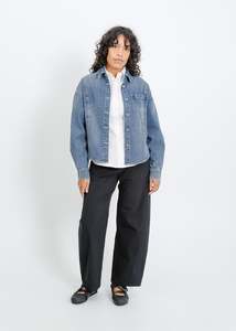 Ramona Denim Shirt / Medium Indigo