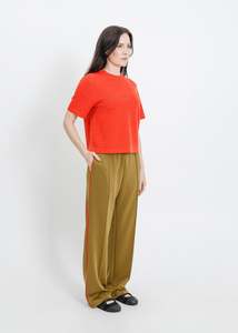 Workwear Work Pants: Leni Track Pant / Olive