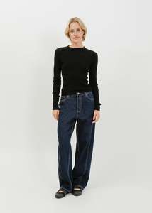 Hartford Knit Top / Black