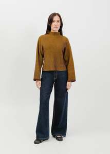 New Arrivals: Bonnie Knit Sweat / Pinot-Chartruese