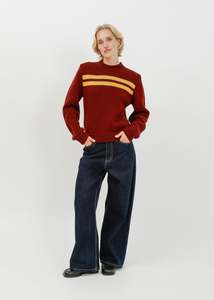 Waylen Knit Sweat / Pinot-Chartruese