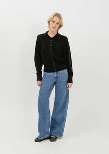 Valetta Knit Cardi / Black