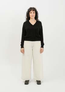 Nicolas Knit Top / Black