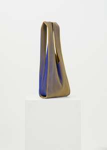 Bay Knit Tote / Cobalt-Gold
