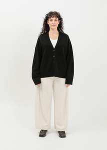 Leroy Knit Cardi / Black