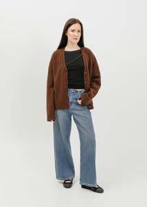 New Arrivals: Leroy Knit Cardi / Espresso