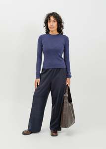 New Arrivals: Hartford Knit Top / Steelblue Marle