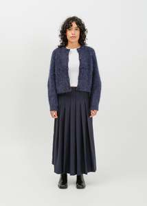 Adrienne Skirt / Navy-Blue