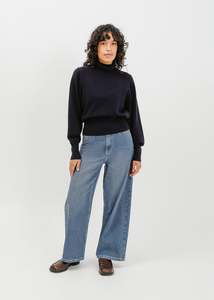 Benson Knit Top / Navy