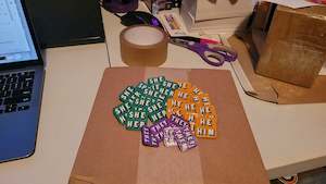 Brooches & Lapel Pins: Bulk pin order for Seamus