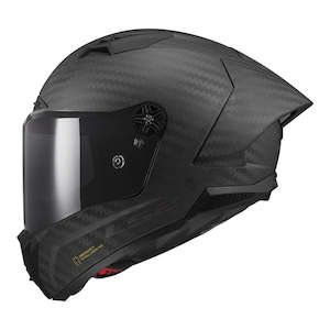 Helmetsroad Protection: LS2 FF805C Thunder Carbon GP Pro FIM - Matte Black 06