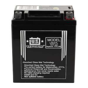 Other Accessories Road: USPS AGM Battery - USX7L-BS (YTX7L-BS)