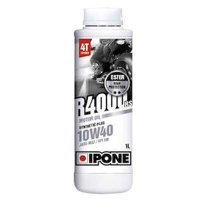 Tools Workshop Road: IPONE 4T R4000 RS 10W40 Semi Synthetic Oil 1L, Made in France