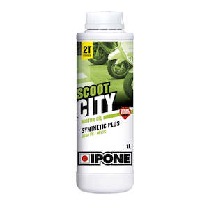 Tools Workshop Road: IPONE 2T Scooter Semi Synthetic Oil 1L (Strawberry Smell), Made in France