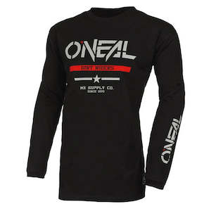O'Neal ELEMENT Squadron MX Jersey - Black/Grey