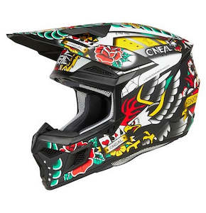 Protection Off Road: O'Neal 2026 3SRS INKED Helmet - Multi