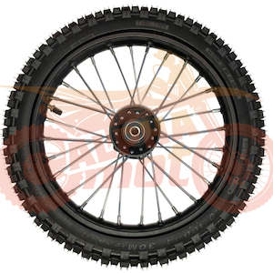 FORZA FMX125 FMX140 Front Steel Disc Wheel with Tyre & Tube