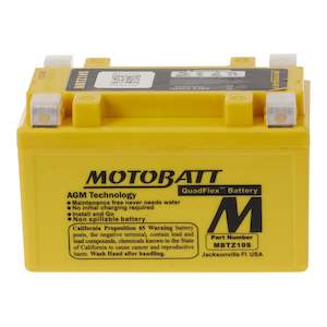 Motobatt Battery Quadflex AGM - MBTZ10S