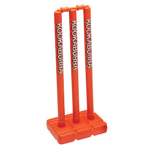 Cricket Stumps: KKB Plastic Stump Set - Orange