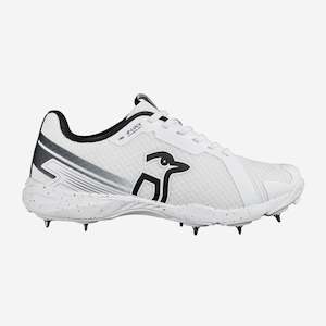 Cricket Shoes: Kookaburra Pro 2.0 Cricket Spikes - Black/White