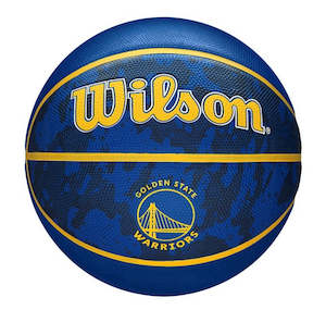 Netball: Golden State Warriors NBA Team Tie Dye Basketball