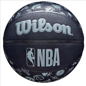 Netball: Wilson NBA All Team Basketball Black
