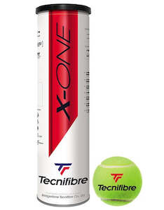 Tecnifibre x-one tennis balls (4pack)