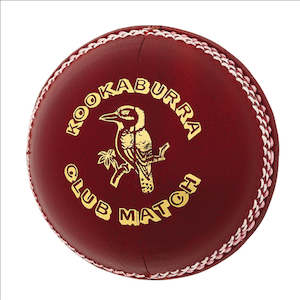 Cricket Balls: Kookaburra Club Match - Red