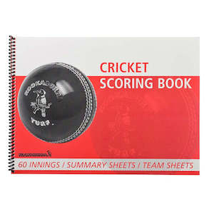 Kookaburra Large Score Book (60 innings)