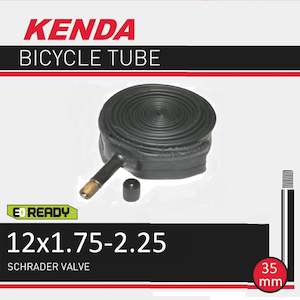 Cycles: KENDA TUBE 12X1.5/2.25 AV/SV 35MM VALVE (50)