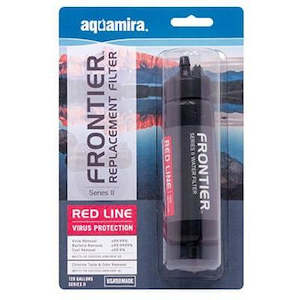 Water Filtration: Aquamira® - Frontier™ Series II Red Line Replacement Filter