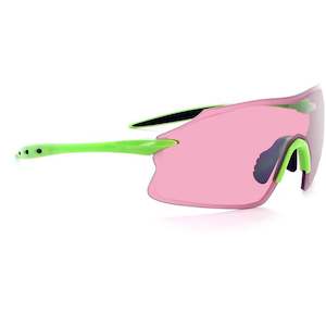 Eyewear: Optic Nerve - FixiePRO Green w Rose Silver Flash Lens