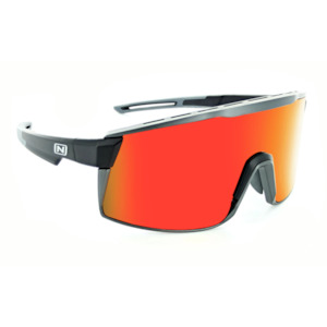Eyewear: Optic Nerve - FixieMAX Black/Grey w Red Mirror