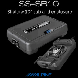 Subwoofers: Alpine SWR-10D4 10″ Subwoofer