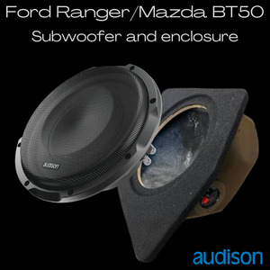 Audison Ford Ranger/BT50 10" subwoofer and enclosure