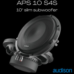 Audison Prima APS 10 S4S slim subwoofer