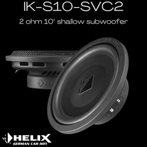 Helix IK-S10-SVC2 shallow 10" sub