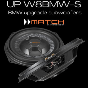 Subwoofers: Match UP W8BMW-S BMW subwoofers