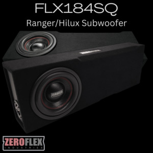 Zeroflex FLX184SQ sub and enclosure