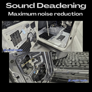 Landcruiser ultimate sound deadening package