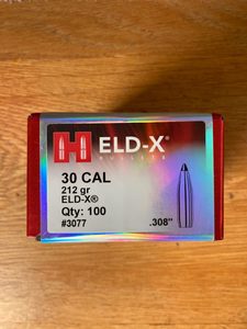 Hornady .308 212 Grain ELD X