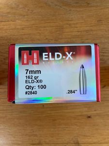 Hornady 7mm 162 Grain ELD X