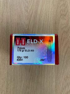 Hornady 7mm 175 Grain ELD X